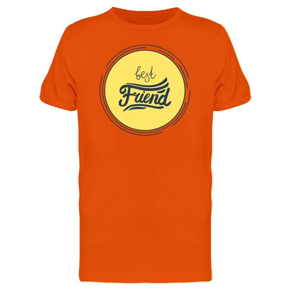 Best Friend Yellow Circle Tee Men's -Image by Shutterstock