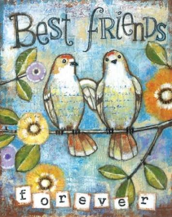 Best Friends Canvas Art - Deane Holmes (22 x 28)