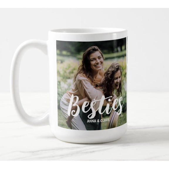 Best Friends Customized Photo Collage, Bekilab, 11oz-15oz Mug
