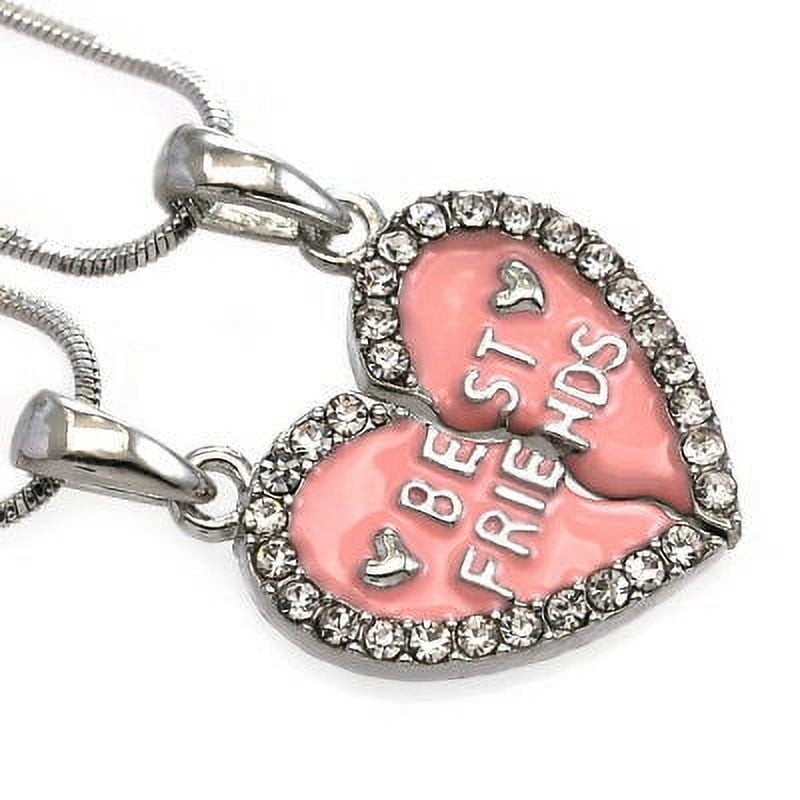 Soul Breeze Collection Best Friends Forever BFF Heart Pendant