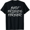thumbnail image 1 of Best Friends Forever Bff Matching Friends T-Shirt, 1 of 4