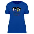 thumbnail image 1 of Best Friends Forever Cute Girls T-Shirt Women -Image by Shutterstock, Female Large, 1 of 2