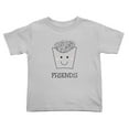 thumbnail image 1 of Best Friends French Fries Cute Toddler T-Shirts for Boys Girls (Gray, Youth S), 1 of 5