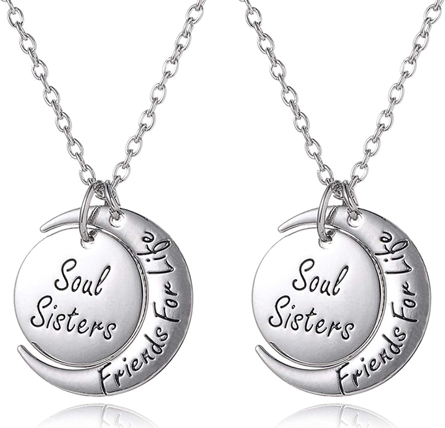 Womens Gifts | Gift Ideas for Her | Personalised Necklace | Design Your Own Necklace | Soul Sister | Sisters of The Soul | Friends Gift