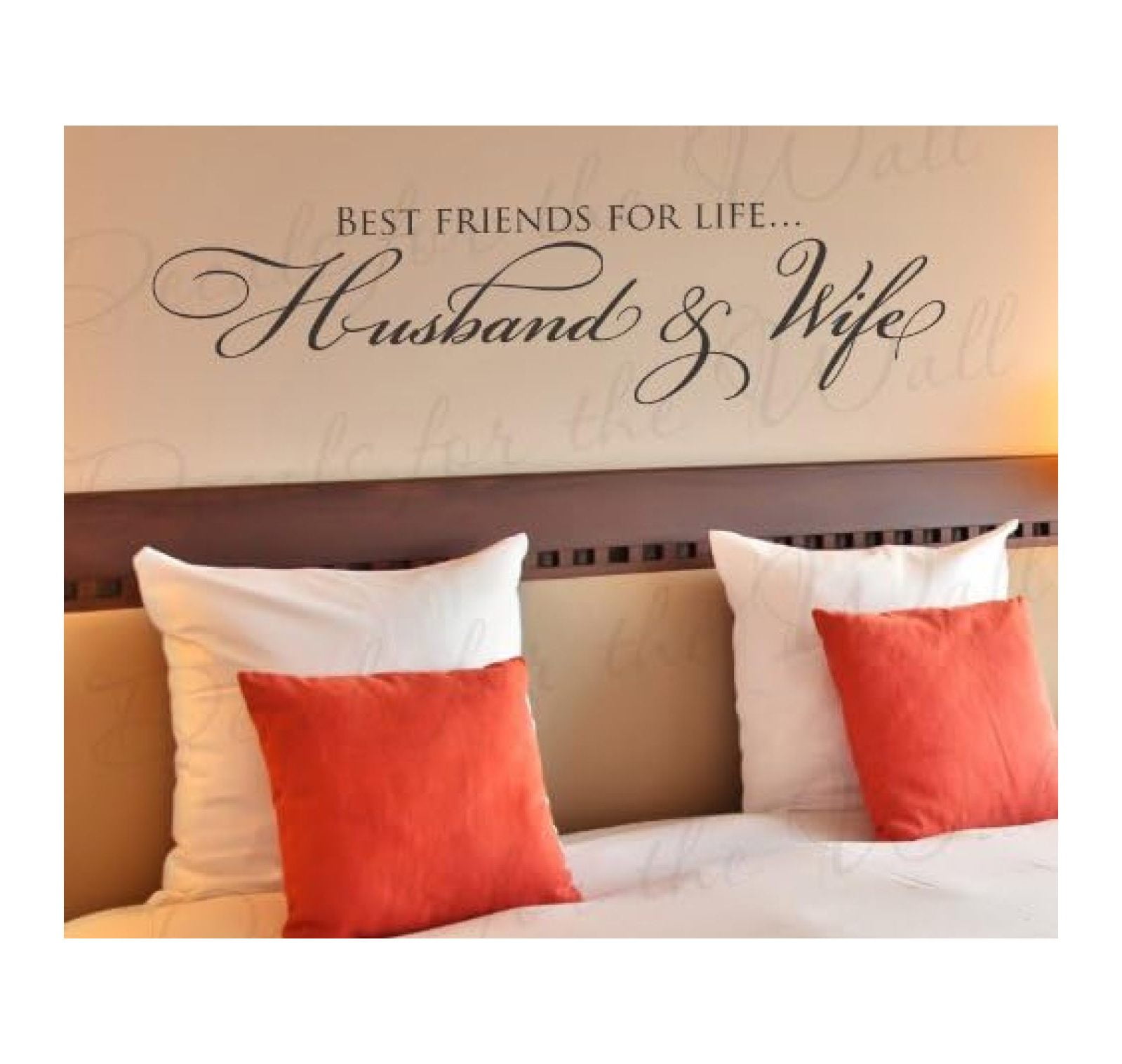 Best Friends for Life Husband and Wife Bedroom Love Marriage Family