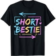 thumbnail image 1 of Best Friends Matching Tall Short Bestie Besties Matching BFF T-Shirt, 1 of 4