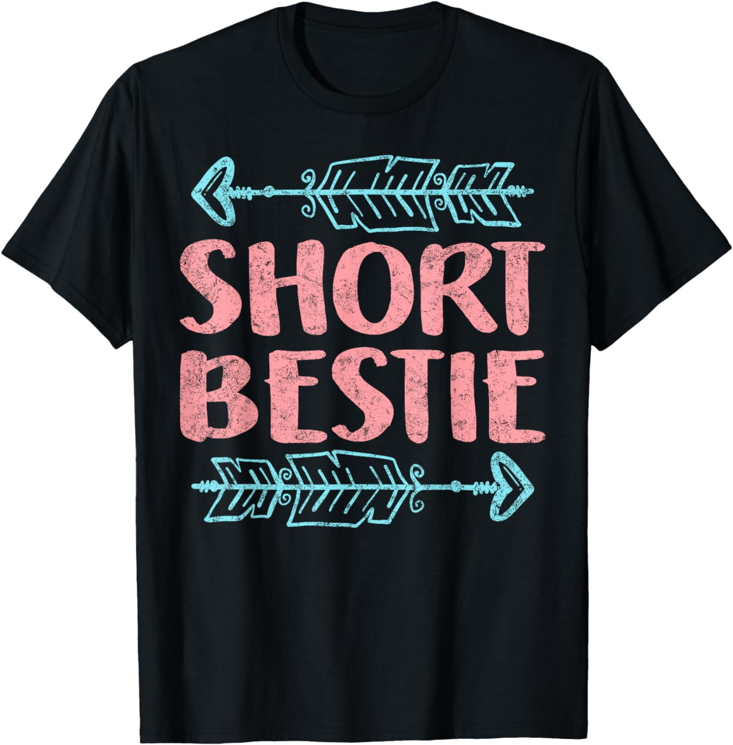 Best Friends Matching Tall Short Bestie Birthday BFF, Besties T-Shirt ...