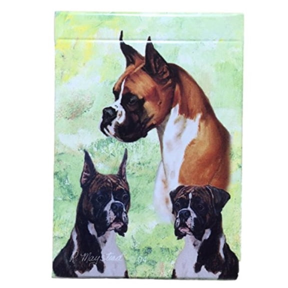 best friends playing cards, by ruth maystead - boxer