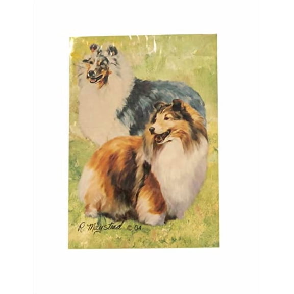 Best Friends Playing Cards, by Ruth Maystead - Shetland Sheepdogs