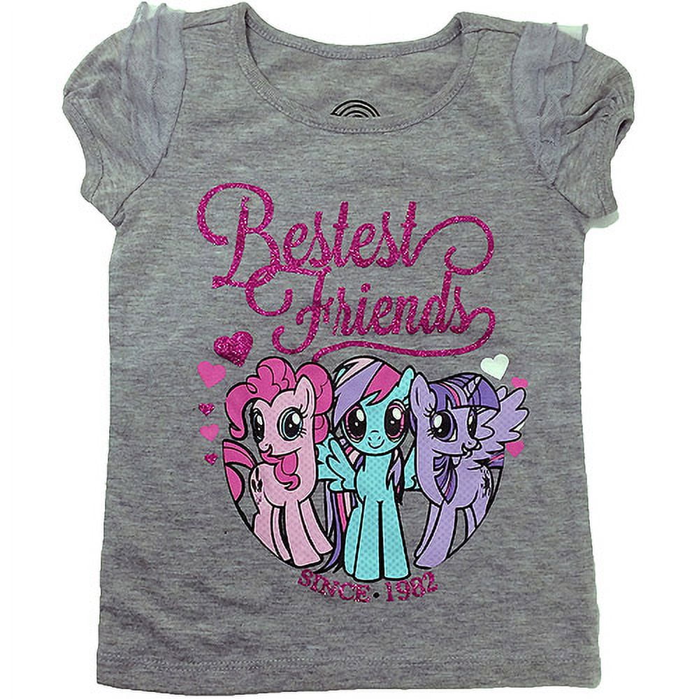 Best Friends Toddler Girls Tulle Fashion Top
