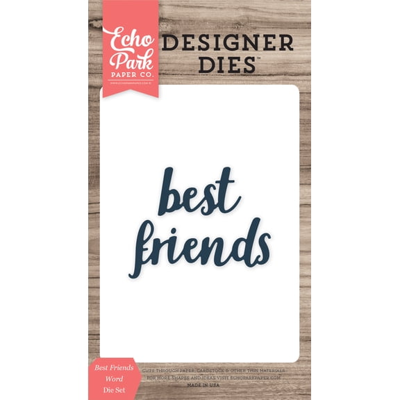 Best Friends Word Small Die Set