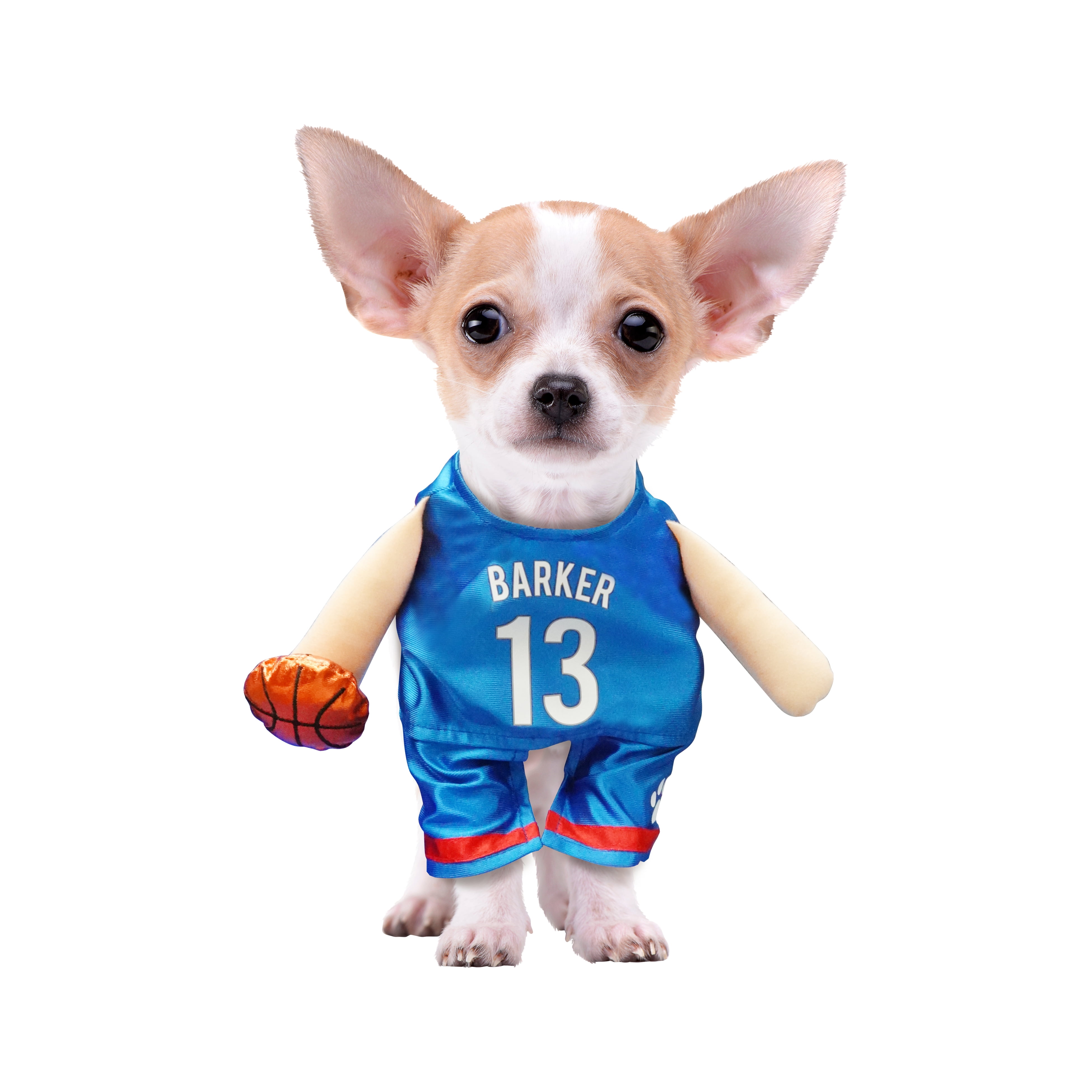Best Furry Friends Costume for Dogs or Cats, Basketball Player, Large