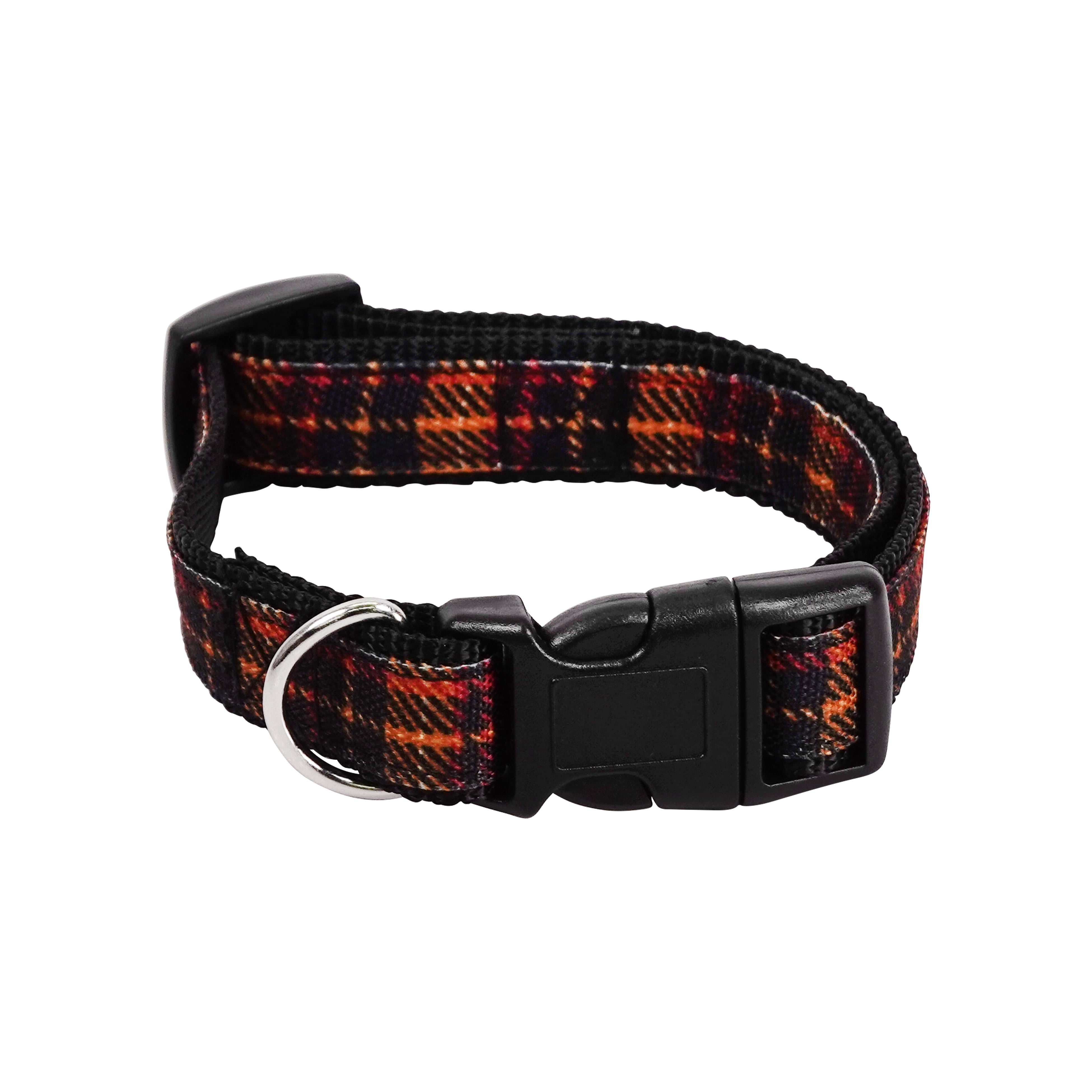 Best Furry Friends Dog Collar, Cider Plaid, Large/X-Large