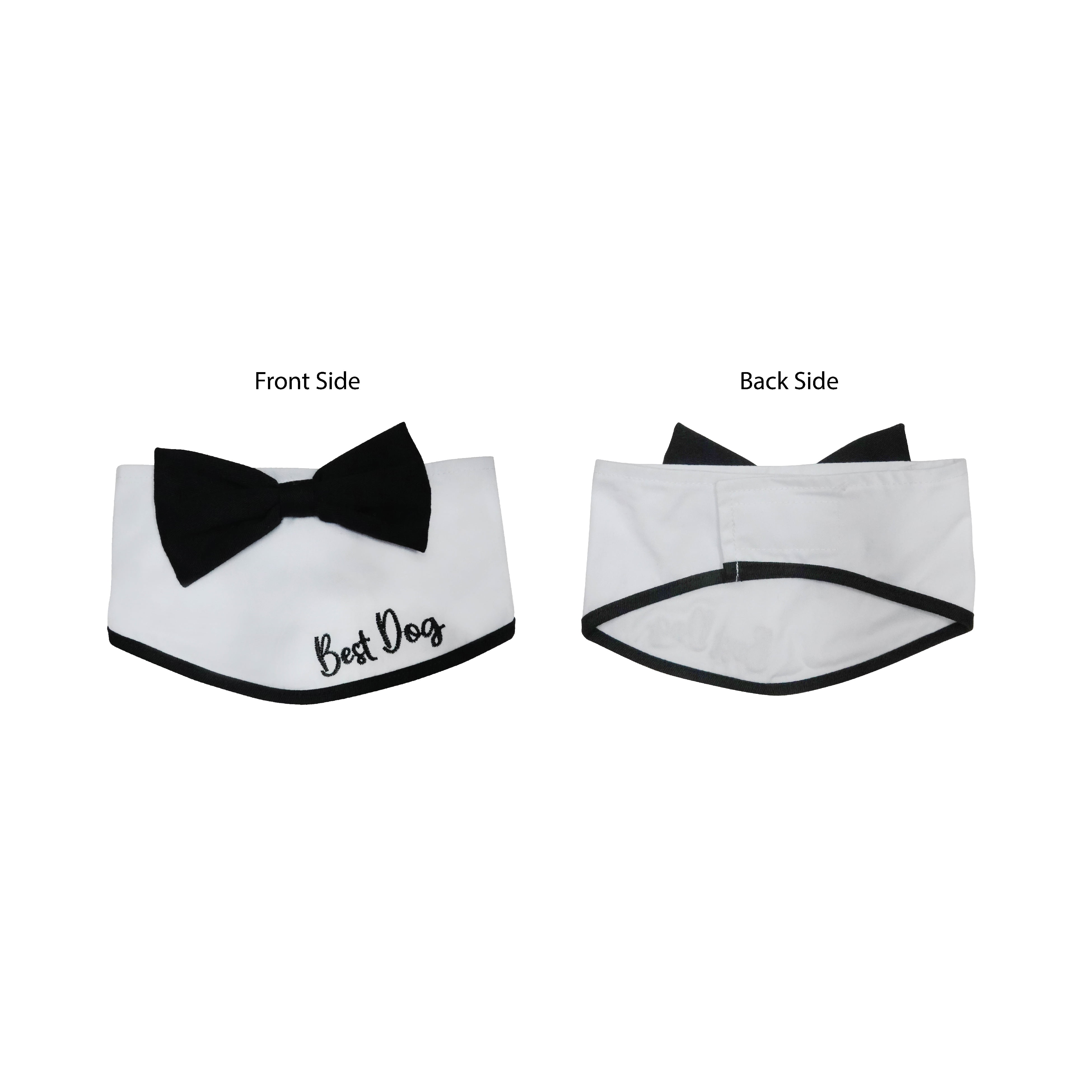 Best Furry Friends Collar Slide for Dogs or Cats, Classic Bowtie, Large/X-Large