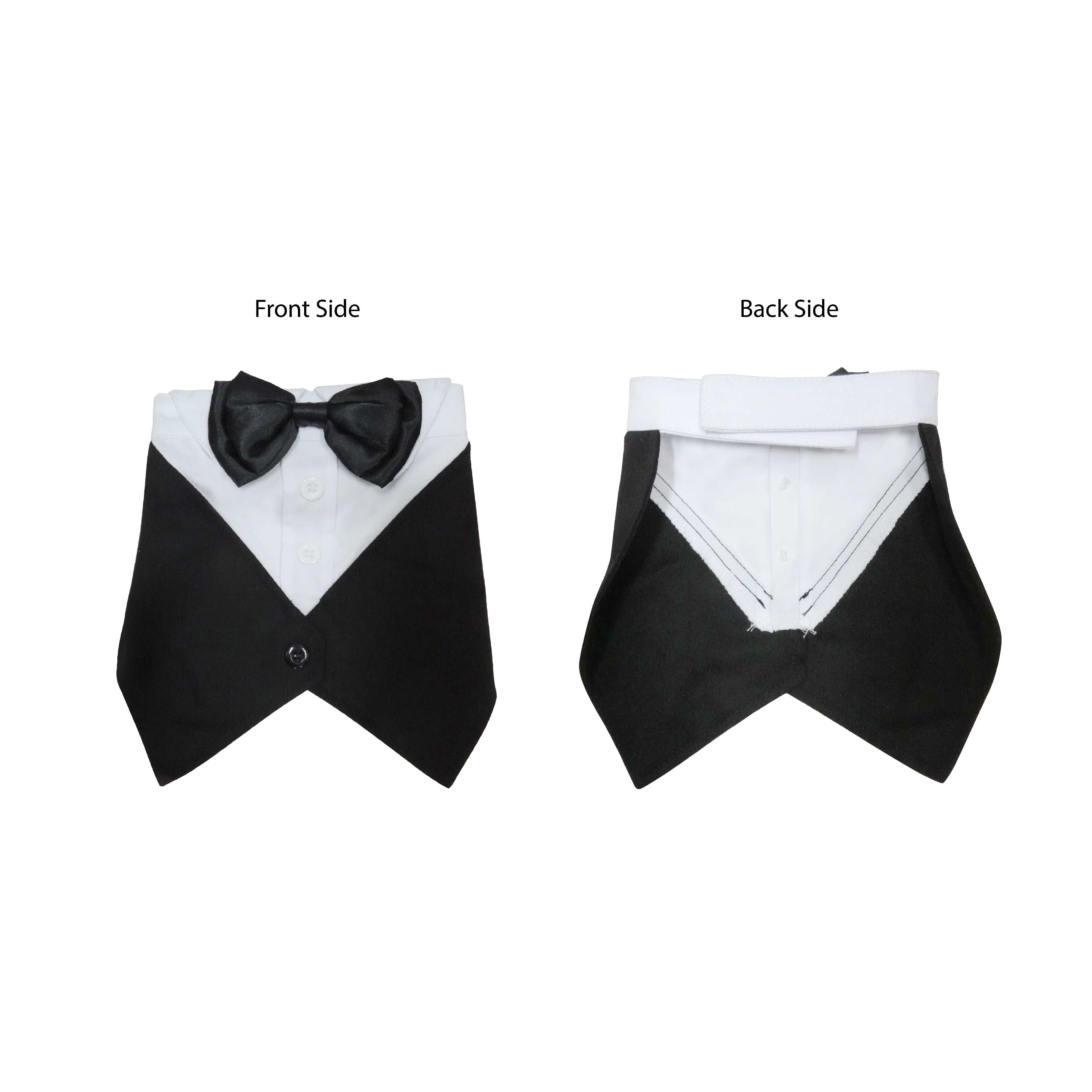 Best Furry Friends Dog Collar, Classic Tuxedo, Small/Medium