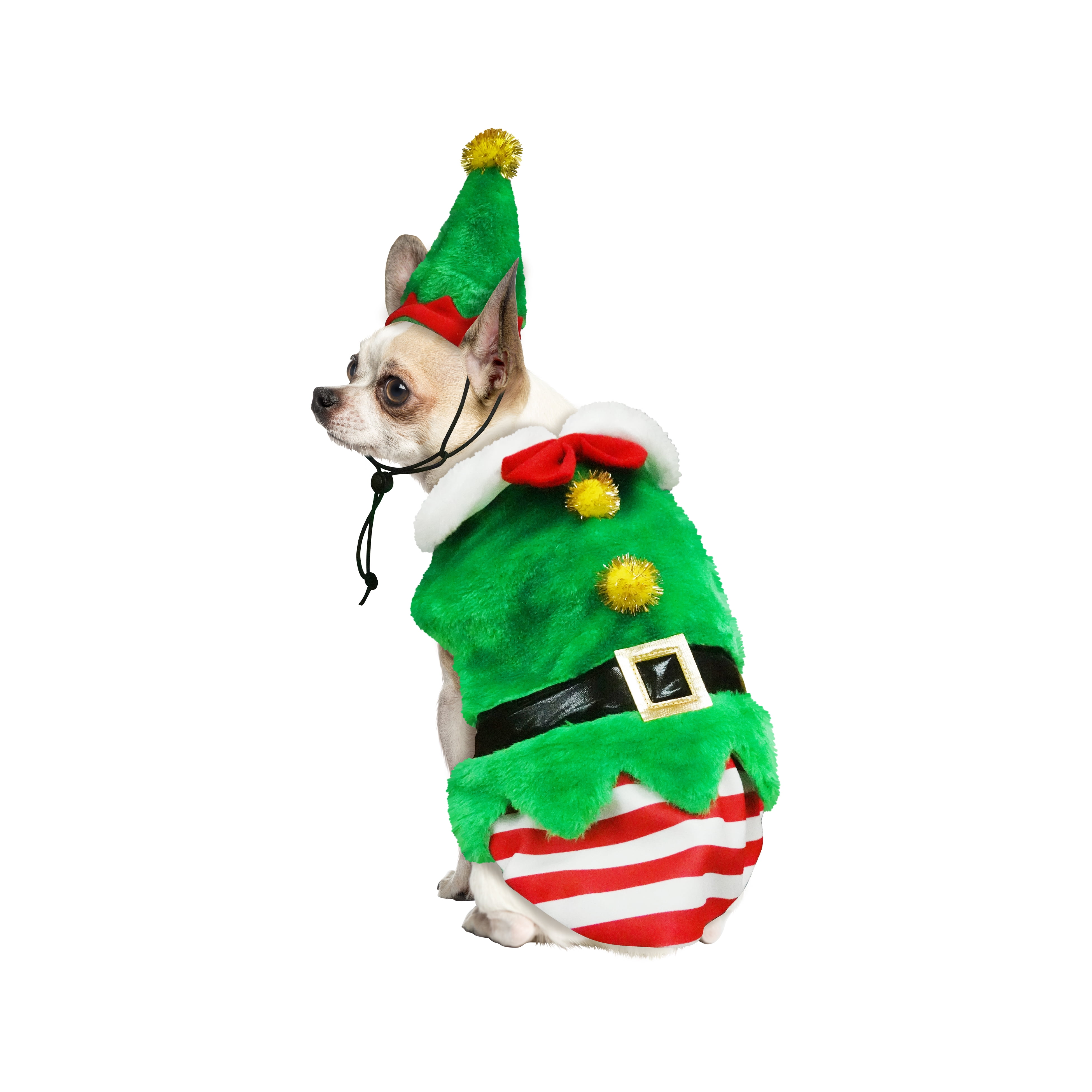 Best Furry Friends Costume for Dogs or Cats, Elf, Medium