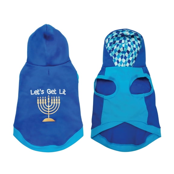 Best Furry Friends Hoodie for Dogs or Cats, Get Lit, X-Small