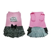 Best Furry Friends Dress for Dogs or Cats, Girl Power, Small