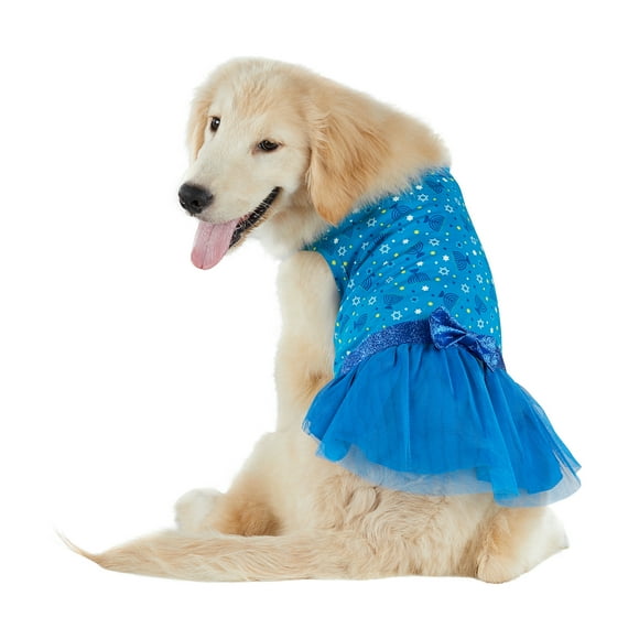 Best Furry Friends Dress for Dogs or Cats, Hanukkah, Large