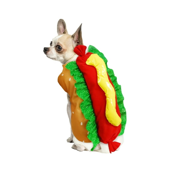 Best Furry Friends Costume for Dogs or Cats, Hot Dog, Small