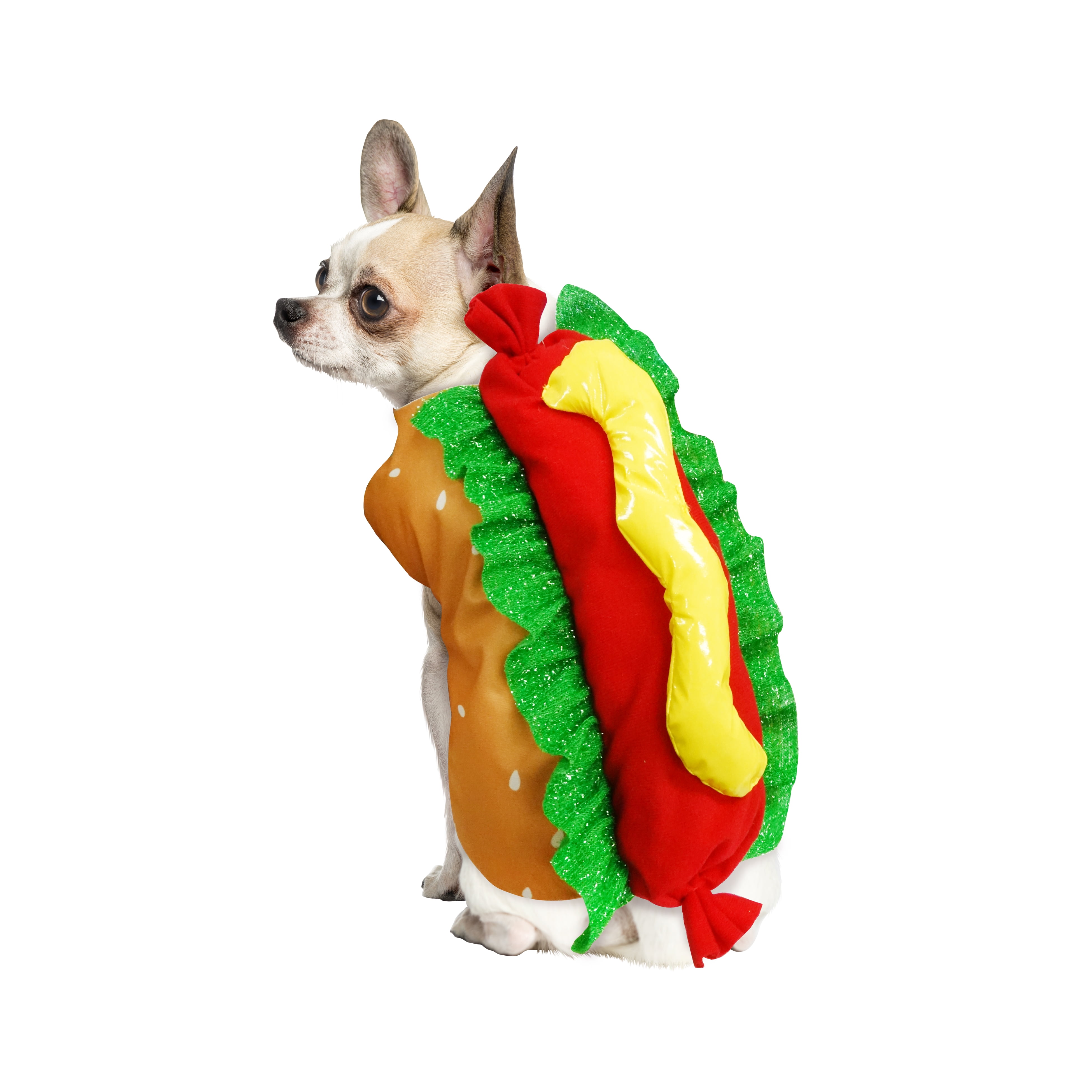 Best Furry Friends Costume for Dogs or Cats, Hot Dog, X-Small