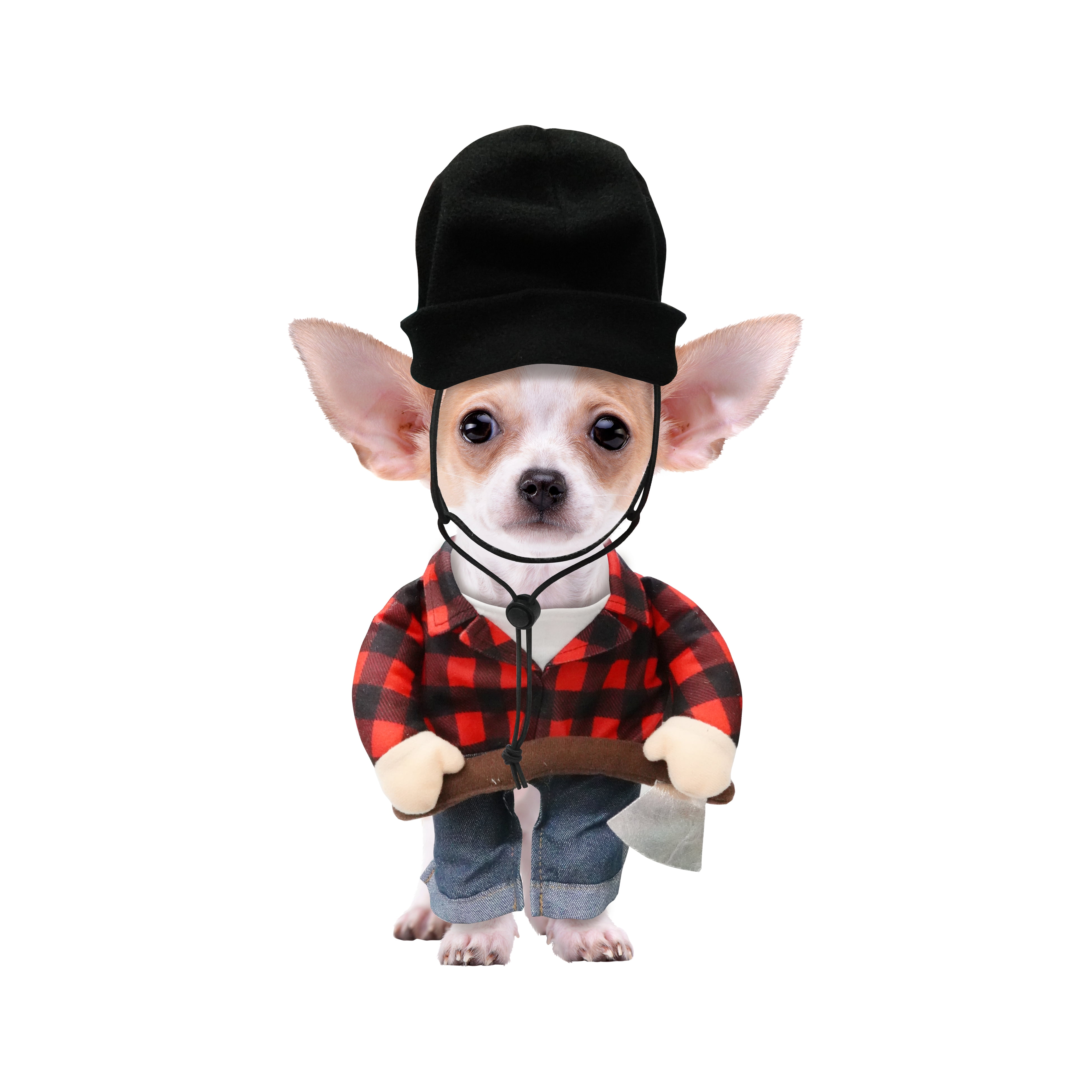 Best Furry Friends Costume for Dogs or Cats, Lumberjack, Medium