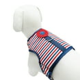 thumbnail image 1 of Best Furry Friends Harness for Dogs or Cats, Red, White & Blue, Large/X-Large, 1 of 5