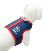 Best Furry Friends Harness for Dogs or Cats, Red White & Cute, Large/X-Large