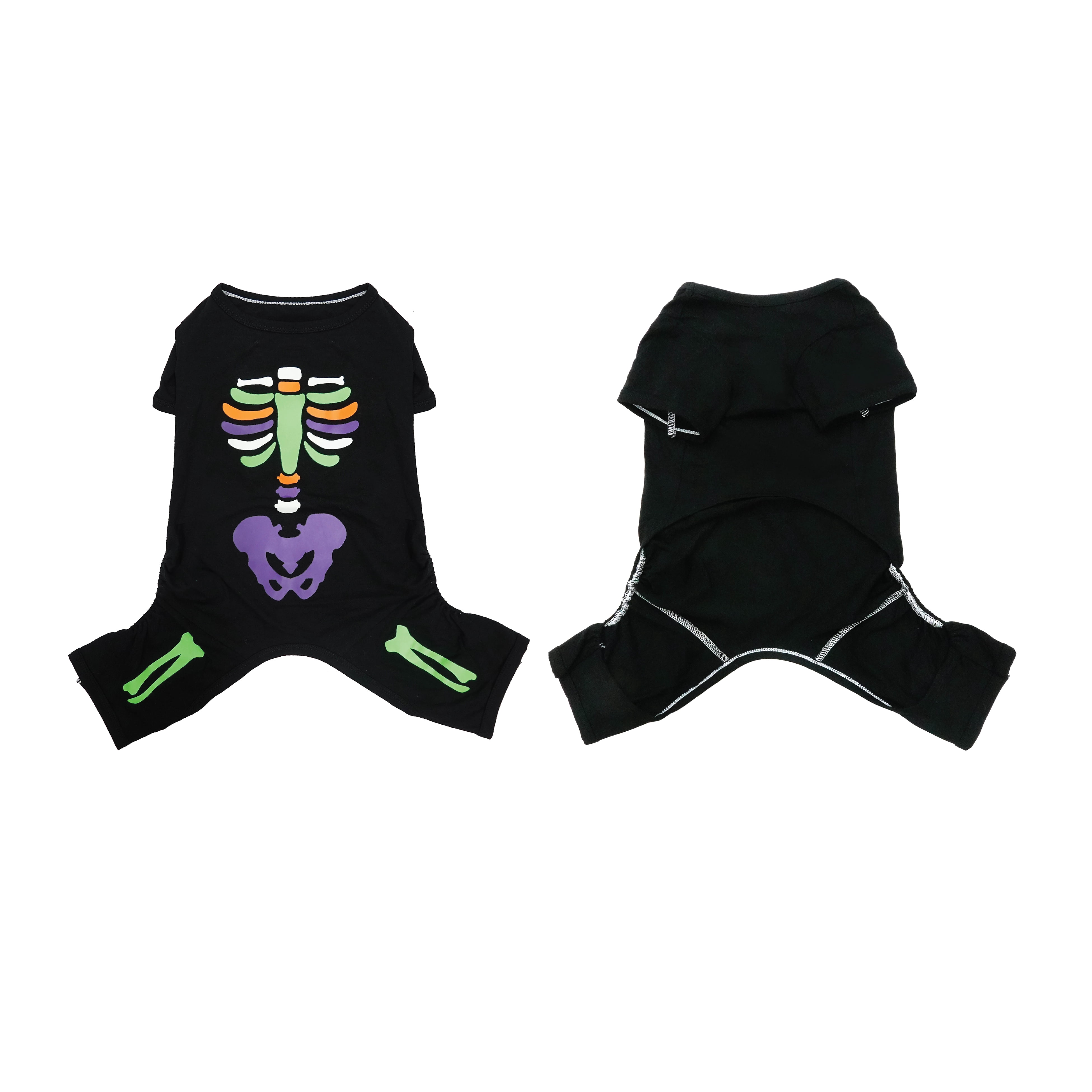 Best Furry Friends Pajama for Dogs or Cats, Skeleton, X-Small