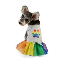 Best Furry Friends Dress for Dogs or Cats, Pride, Medium