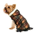 thumbnail image 1 of Best Furry Friends Hoodie for Dogs or Cats, Cider Plaid, Medium, 1 of 1