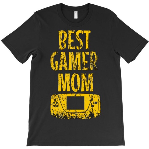 Best Gamer Mom Themed Funny and Cute Themed Gift for a Best Gamer Mom - Holiday Favorite H21630 T-Shirt, for Men and Women, Up to Size 5XL