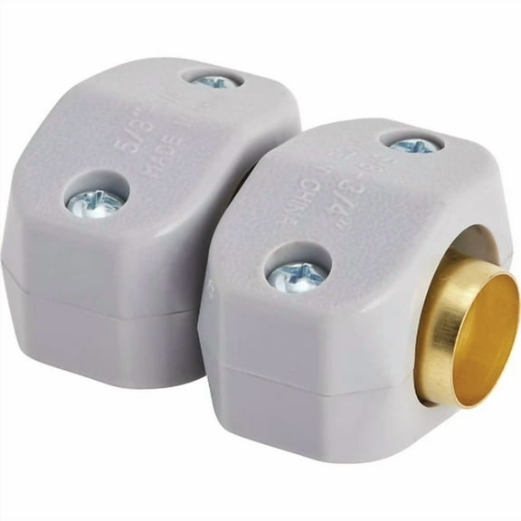 Best Garden 5/8 In. Or 3/4 In. Brass Hose Mender 39020 Best Garden 39020