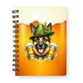 thumbnail image 1 of Best German Shepherd Dad Proud Beer Lover Happy Oktoberfest Spiral Bound Journal Alsatian Dog Lover Gifts 5x7in Spiral Notebook - 02016, 1 of 5