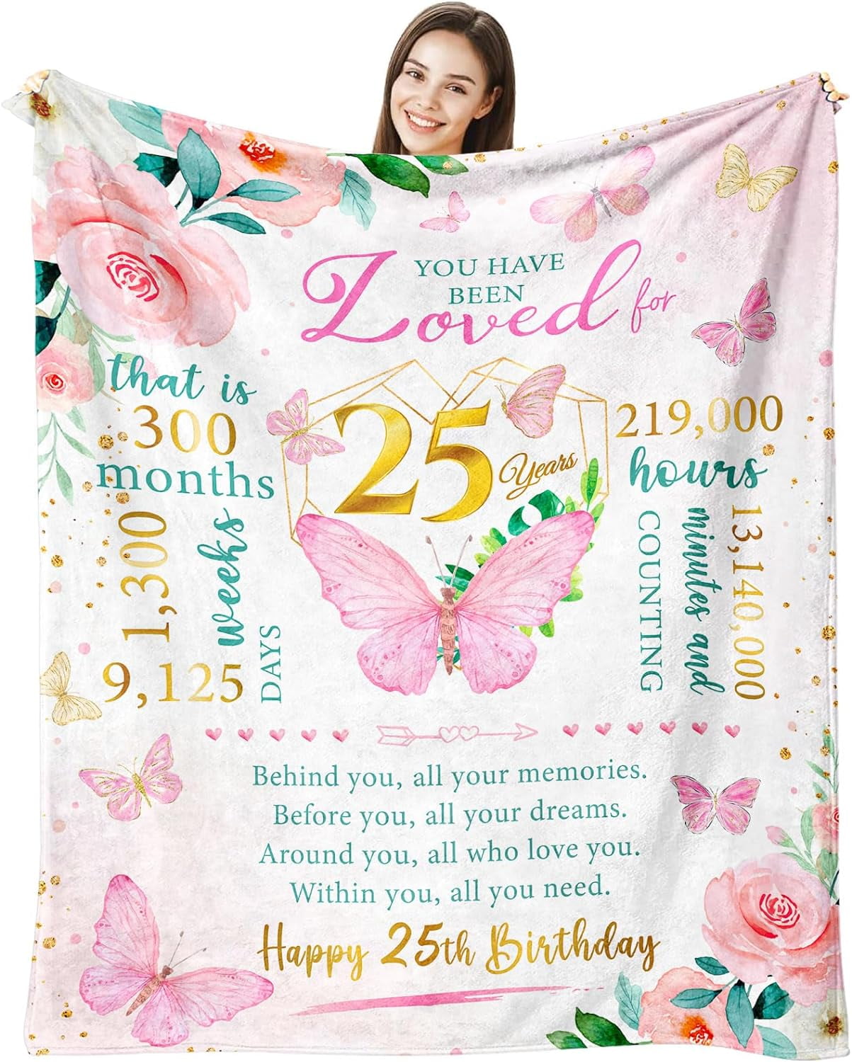 Blanket Best Gift For 25 Year Old Daughter Best Gift For 25 Year