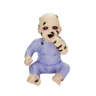 Creepy halloween baby dolls top
