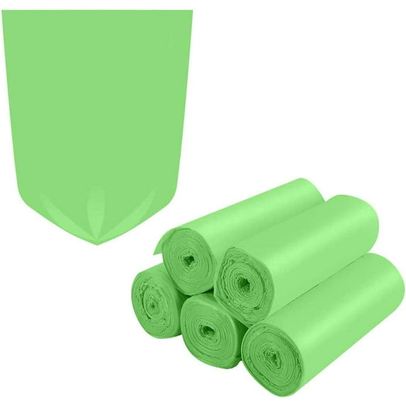 Best Gift! Small Black Trash Bags,100 Counts Thicken Value Pack 4 Gallon Trash Bag,Small Garbage Bags for Office,Kitchen,Bedroom Waste Bin