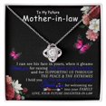 thumbnail image 1 of Best Gift for Your Future Mother-in-law, Love Knot Necklace, Gift Box Included, 1 of 5