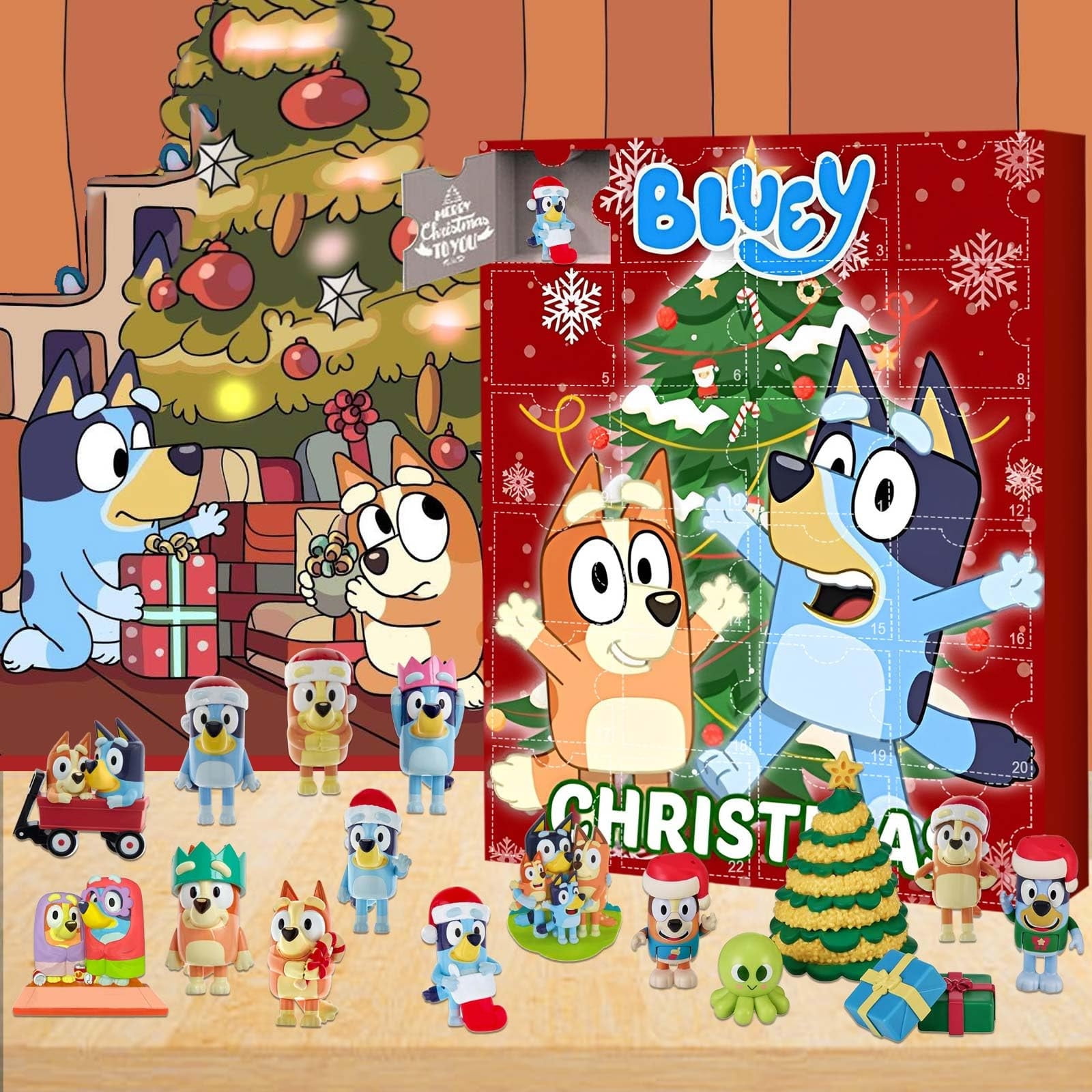 Best Gifts!2023 Christmas Advent Calendar, Christmas Countdown Calendar, 24 Days of Christmas