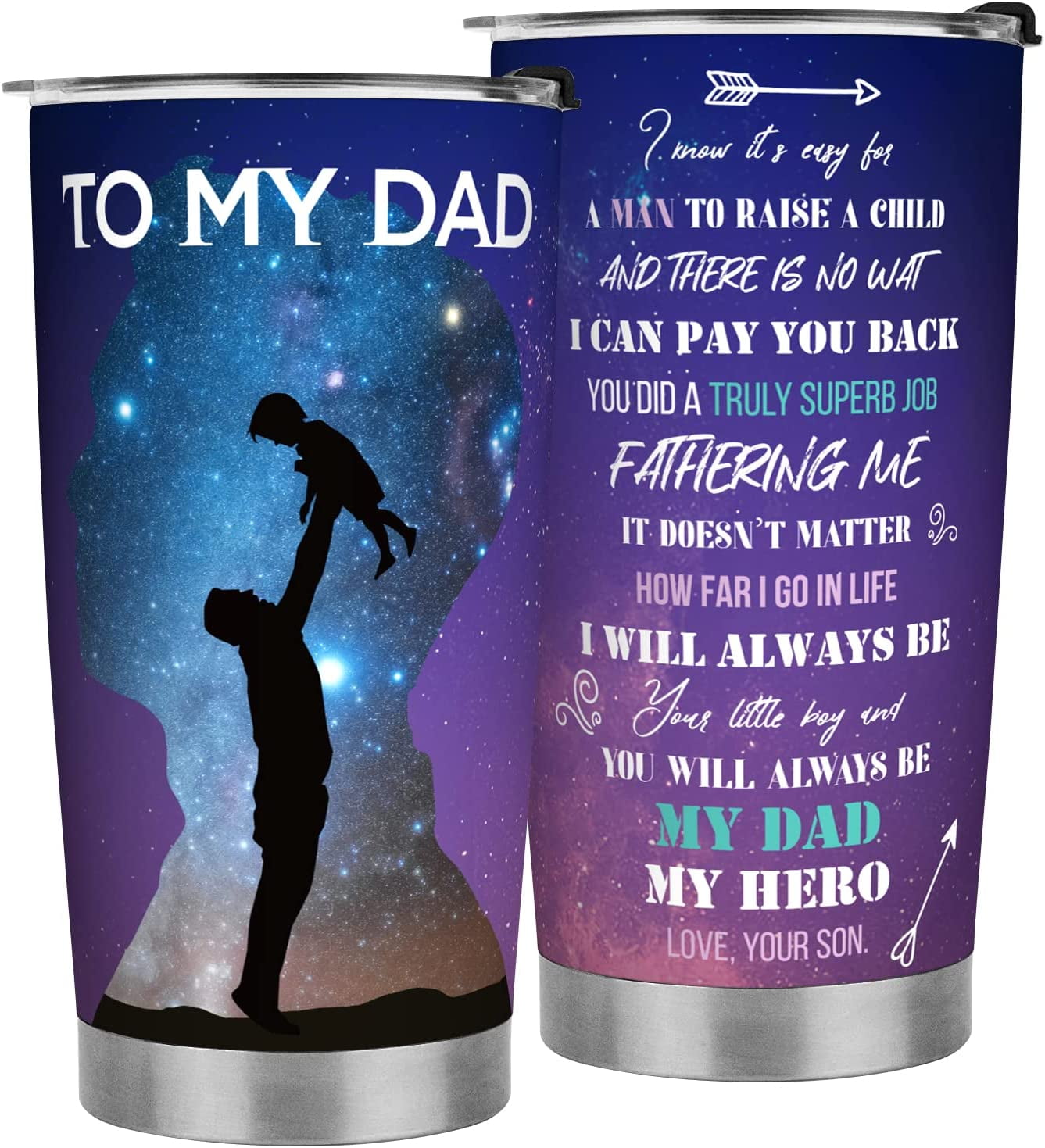 Best Gifts For Dad - To My Dad From Your Little Son - Birthday ...