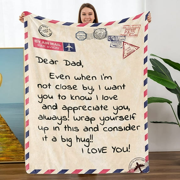 Best Gifts for Mom Mothers Day Anniversary Birthday, Wrap Mom in Cozy Love, I Love You Blanket to Mom Gifts from Daughter Son, Mothers Day Blanket for Mom 50 "x60