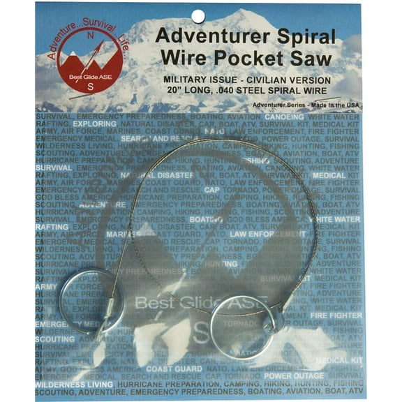 Best Glide ASE Adventurer Spiral Wire Pocket Saw