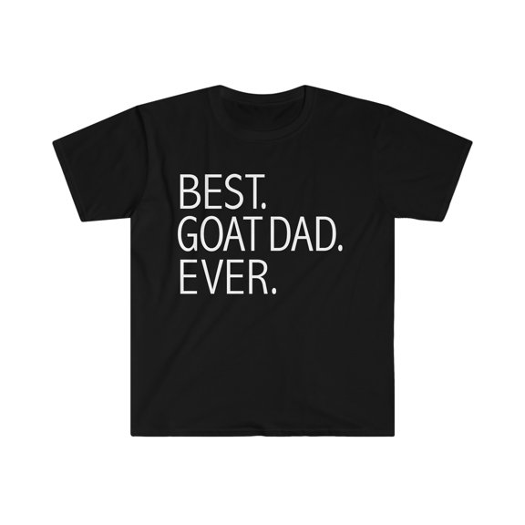 Best Goat Dad Unisex T-shirt S-3XL