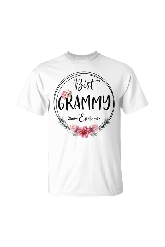 Best Grammy Ever For Women Floral Decor Mothers Day Unisex TShirt