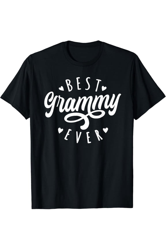 Best Grammy Ever Modern Calligraphy Font Mother's Gift Grammy T-Shirt