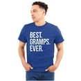 thumbnail image 1 of Best Gramps Ever Grandpa Grandfather Men's Graphic T Shirt Tees Brisco Brands S, 1 of 6