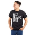 thumbnail image 1 of Best Gramps Ever Grandpa Grandfather Men's Graphic T Shirt Tees Brisco Brands S, 1 of 5