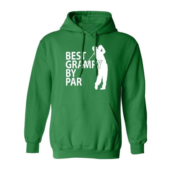 Best Grampy By Par Adult Hooded Sweatshirt