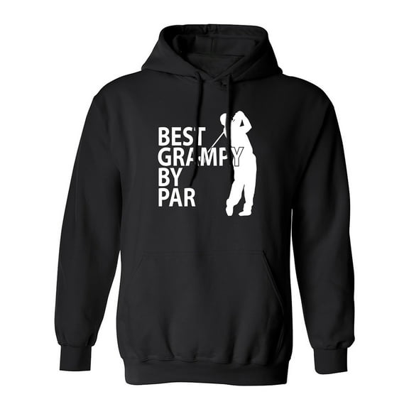 Best Grampy By Par Adult Hooded Sweatshirt
