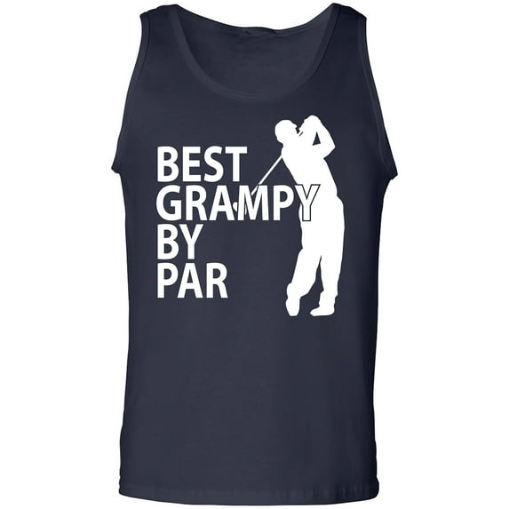 Best Grampy By Par Adult Tank Top